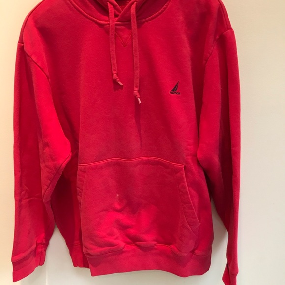 Red nautica hoodie - Picture 5 of 7